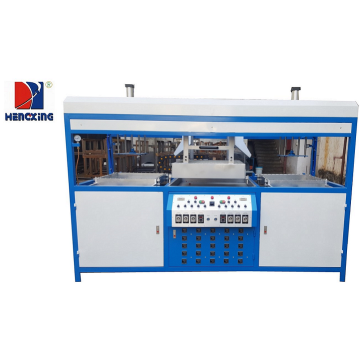 Semi auto double-station blister vacuum forming machine